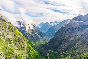 View from the top of Gertude's Saddle