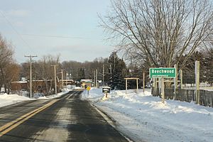 Beechwood Wisconsin Sign