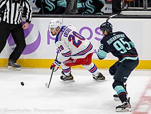 Chris Kreider and Andre Burakovsky