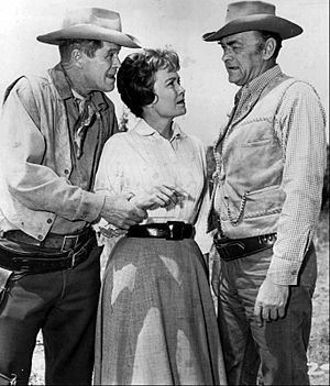 Dan Duryea Jane Wyman John McIntire Wagon Train 1962