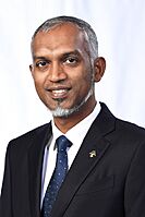 Dr Mohamed Muizzu portrait