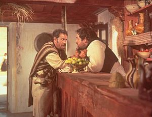 Eli Wallach and Ricardo Palacios.jpg