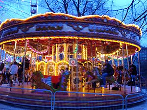 Fairground ride, Princes Street - geograph.org.uk - 289757