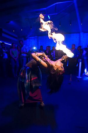 Fire Belly Dancer