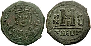 Follis Maurice Constantinople