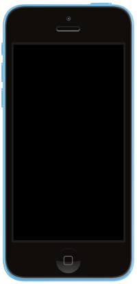 IPhone 5C (blue).svg