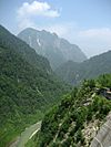 Kurobe kyokoku view from Kurobe Dam.jpg