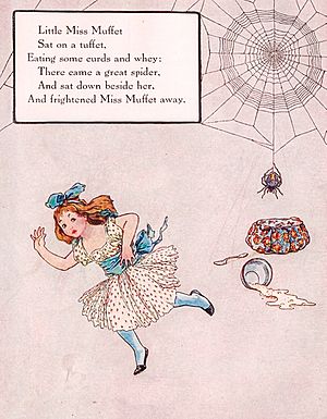 Little Miss Muffet, Mother Goose, Richardson 1915