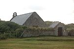 Llandanwg Church from the Maes