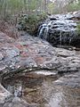 Moss Rock Preserve falls Hoover AL