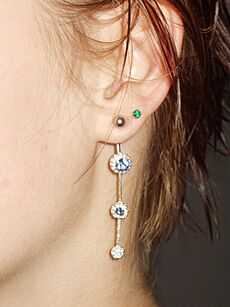 Navel Curve As Earring