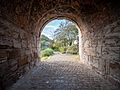 Passageway beneath The Iron Bridge