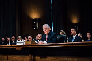 Rex Tillerson confirmation hearing