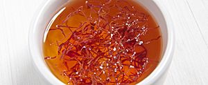 Saffron soak