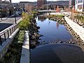 Saw Mill River in Getty Square November 2012