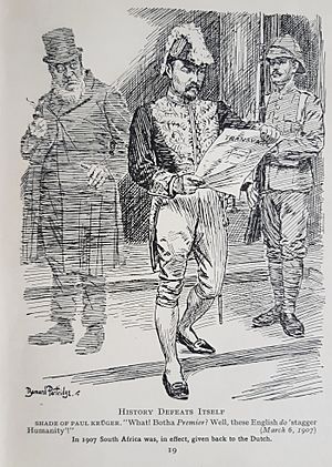 South Africa Act 1907 Cartoon