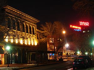 St Anthony Main at night