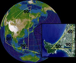 Triangles (spherical geometry)