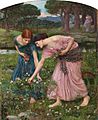 Waterhouse-gather ye rosebuds-1909