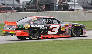 3 Ty Dillon passenger side NASCAR Nationwide 2014 Gardner Denver 200 at Road America