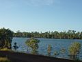 AU-Qld-Weipa Lake Patricia freshwater pond