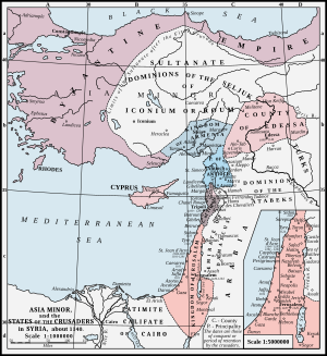 Asia Minor and the States of the Crusaders