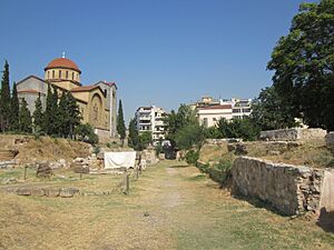 Athens - Ancient road to Academy 1