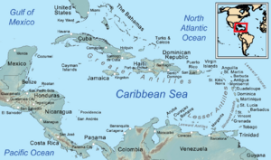 Caribbean general map