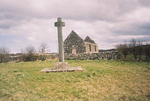 Cloncha cross church