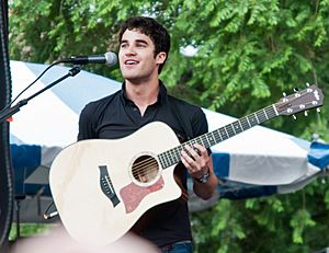 Darren Criss at Northalsted Market Days