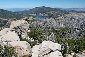 Lake Cuyamaca from Stonewall