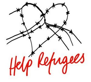 Logo of charity Help Refugees