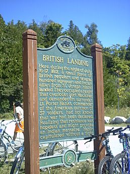 MackinacIsland BritishLandingPlaque.jpg