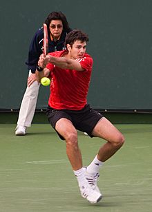 Mario Ancic at Indian Wells