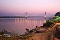 On the banks of New Yamuna bridge, Allahabad