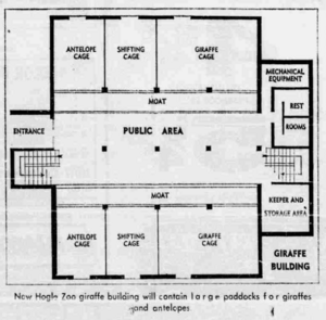 Origional Giraffe House Plan 1968