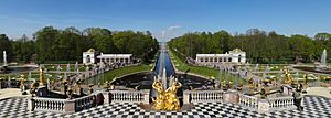 Schloss Peterhof, Große Kaskade