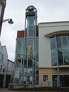 South Holland Centre clock tower