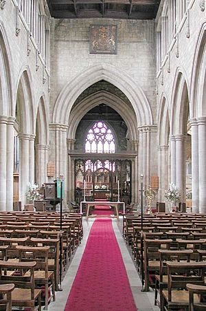 St Mary, Melton Mowbray, Leics - East end - geograph.org.uk - 385054