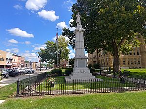 Statue by the Courthouse