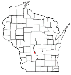 Location of Kildare, Wisconsin