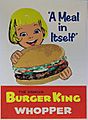 1960s Whopper ad