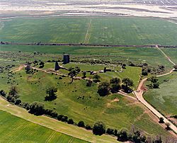 Aerial view of Hadleigh Castle and Country Park - geograph.org.uk - 1563595.jpg