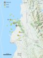 Aftershock locations Albania 2019