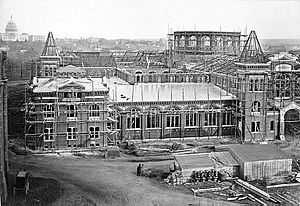 Arts and Industries Building under construction - Washington, D.C.