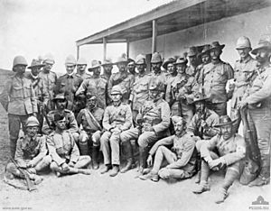 Boer War officers P03206.001