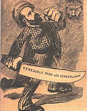 Caricatura de Cipriano Castro