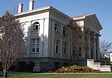 The Carnegie Library, a neoclassical structure