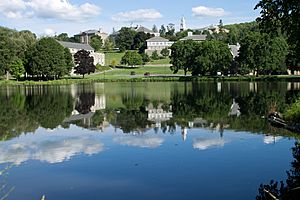 Colgate University Across Taylor Lake