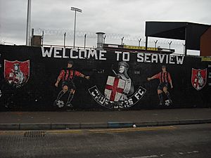 Crusaders mural